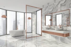luxury bathroom in chicopee